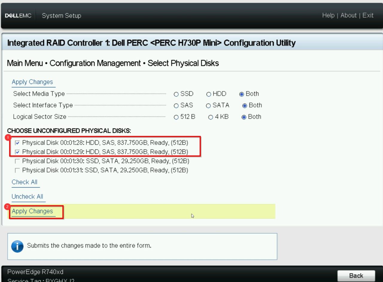 How to Configure RAID with Device Settings (LifeCycle Controller) on